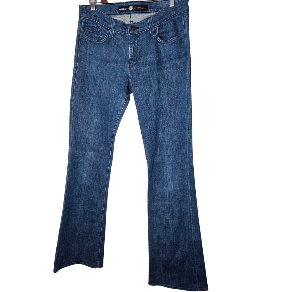 Y2k Rock & Republic bootcut jeans medium‎ wash denim womens size 30